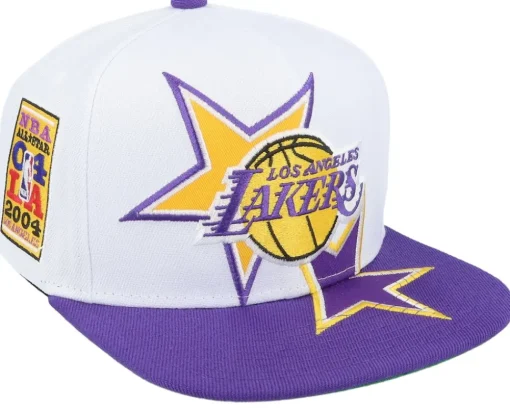 Chicago Bulls All Starz White/Red Snapback - Mitchell & Ness