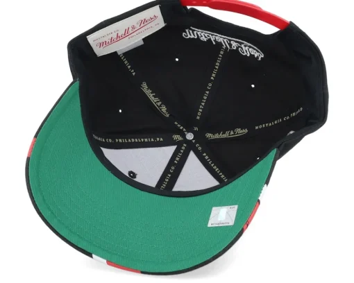 Chicago Bulls Brushed Past Ya Pro Black Adjustable - Mitchell & Ness