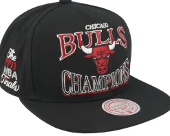 Chicago Bulls Champions Era Hwc Black Snapback - Mitchell & Ness