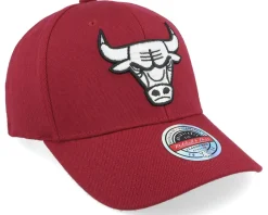 Chicago Bulls Classic Red Burgundy Adjustable - Mitchell & Ness