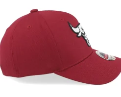 Chicago Bulls Classic Red Burgundy Adjustable - Mitchell & Ness