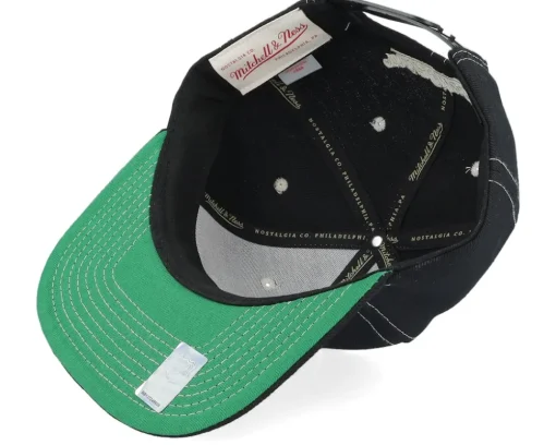Chicago Bulls Contrast Natural Black Snapback - Mitchell & Ness