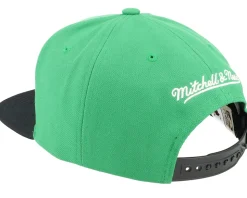 Chicago Bulls Core Basic Green/Black Snapback - Mitchell & Ness