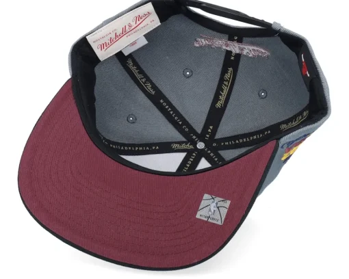 Chicago Bulls Core Vii Grey/Black Snapback - Mitchell & Ness