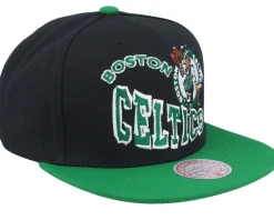 Chicago Bulls Crooked Path Black Snapback - Mitchell & Ness
