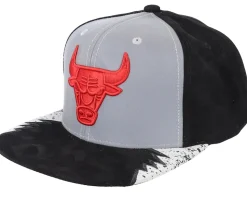 Chicago Bulls Day 5 Grey/Black Snapback - Mitchell & Ness