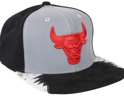 Chicago Bulls Day 5 Grey/Black Snapback - Mitchell & Ness