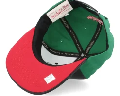 Chicago Bulls Day One Black/Green Snapback - Mitchell & Ness