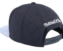 Chicago Bulls Diamond Base Hwc Black Snapback - Mitchell & Ness