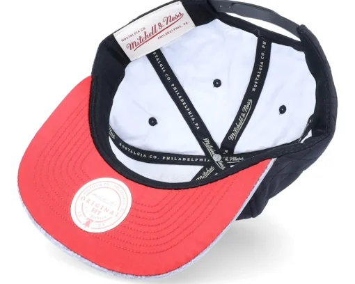 Chicago Bulls Diamond Base Hwc Black Snapback - Mitchell & Ness