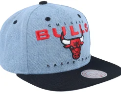Chicago Bulls D-stressed Light Blue/Black Snapback - Mitchell & Ness