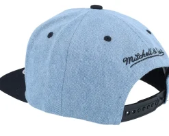 Chicago Bulls D-stressed Light Blue/Black Snapback - Mitchell & Ness