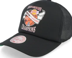 Chicago Bulls Finals Bulls Vs. Lakers Victory Road Black Trucker - Mitchell & Ness