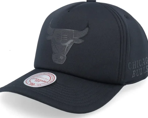 Chicago Bulls Foam Pro Black Adjustable - Mitchell & Ness
