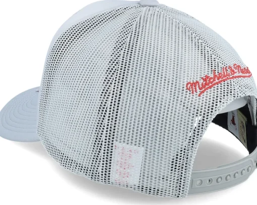 Chicago Bulls Glow Up Grey Trucker - Mitchell & Ness