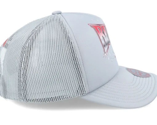 Chicago Bulls Glow Up Grey Trucker - Mitchell & Ness