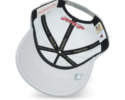 Chicago Bulls Glow Up Grey Trucker - Mitchell & Ness