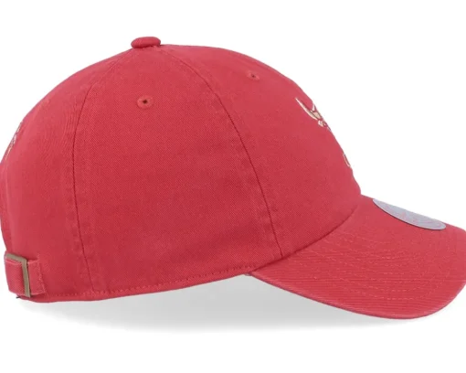 Chicago Bulls Golden Hour Glaze Red Dad Cap - Mitchell & Ness