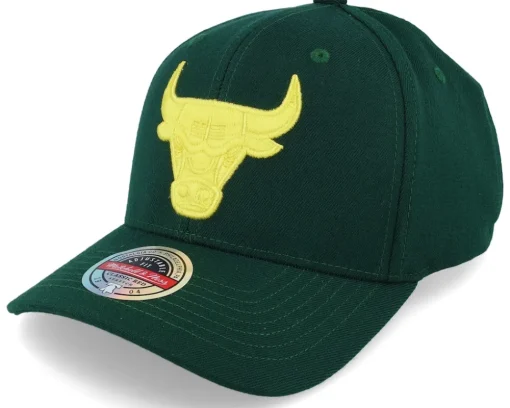 Chicago Bulls Green Dream Dark Green Adjustable - Mitchell & Ness