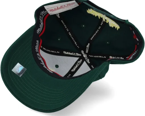 Chicago Bulls Green Dream Dark Green Adjustable - Mitchell & Ness