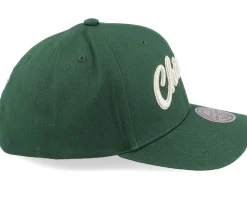 Chicago Bulls Green/Cream Pro Crown Green Adjustable - Mitchell & Ness
