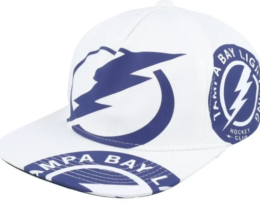 Chicago Bulls In Your Face Deadstock White Snapback - Mitchell & Ness