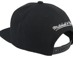 Chicago Bulls Line Work Black Snapback - Mitchell & Ness