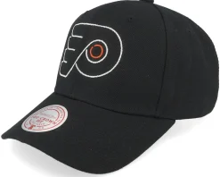 Chicago Bulls Neon Logo Pro Black Adjustable - Mitchell & Ness