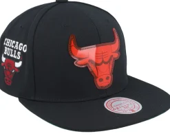 Chicago Bulls Now You See Me Black Snapback - Mitchell & Ness