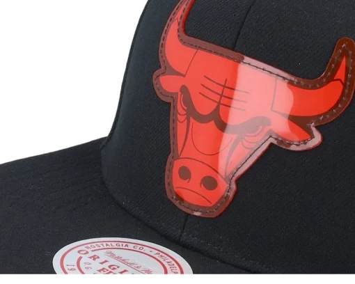 Chicago Bulls Now You See Me Black Snapback - Mitchell & Ness