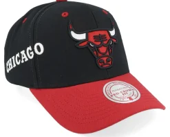 Chicago Bulls Overbite Pro Black/Red Adjustable - Mitchell & Ness
