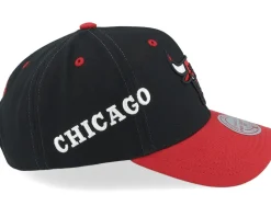 Chicago Bulls Overbite Pro Black/Red Adjustable - Mitchell & Ness