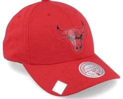 Chicago Bulls Prime Low Pro Red Adjustable - Mitchell & Ness