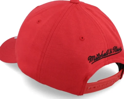 Chicago Bulls Prime Low Pro Red Adjustable - Mitchell & Ness