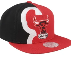Chicago Bulls Retroline Red/Black Snapback - Mitchell & Ness