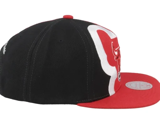 Chicago Bulls Retroline Red/Black Snapback - Mitchell & Ness