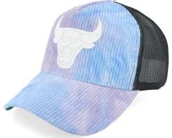 Chicago Bulls Spring Time Cord Multi/Black Trucker - Mitchell & Ness