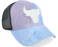 Chicago Bulls Spring Time Cord Multi/Black Trucker - Mitchell & Ness