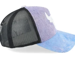 Chicago Bulls Spring Time Cord Multi/Black Trucker - Mitchell & Ness