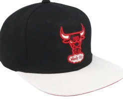 Chicago Bulls SSBSTS Hwc Black/White Snapback - Mitchell & Ness