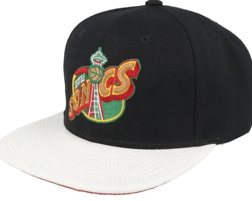 Chicago Bulls SSBSTS Hwc Black/White Snapback - Mitchell & Ness