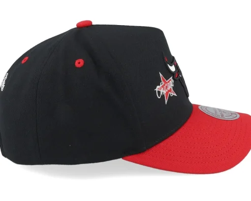 Chicago Bulls Star Power Pro Black/Red A-frame Adjustable - Mitchell & Ness
