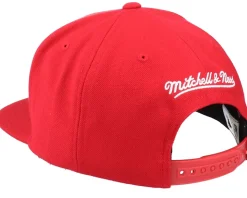 Chicago Bulls Team Ground Hwc Red Snapback - Mitchell & Ness