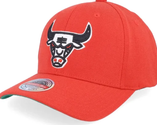 Chicago Bulls Team Ground Stretch Hwc Red - Mitchell & Ness