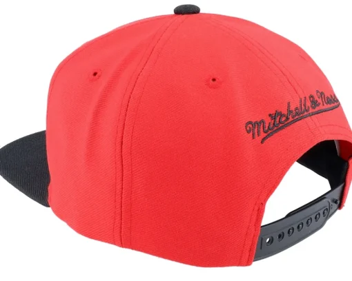 Chicago Bulls Team Insider Red/Black Snapback - Mitchell & Ness