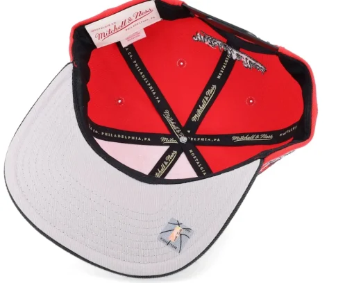 Chicago Bulls Team Insider Red/Black Snapback - Mitchell & Ness