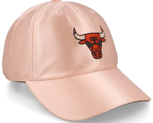 Chicago Bulls 75th Rose Gold NBA Rose Gold Dad Cap - Mitchell & Ness