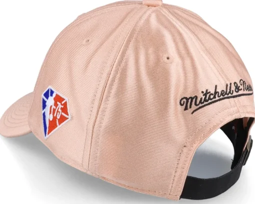 Chicago Bulls 75th Rose Gold NBA Rose Gold Dad Cap - Mitchell & Ness