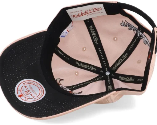 Chicago Bulls 75th Rose Gold NBA Rose Gold Dad Cap - Mitchell & Ness