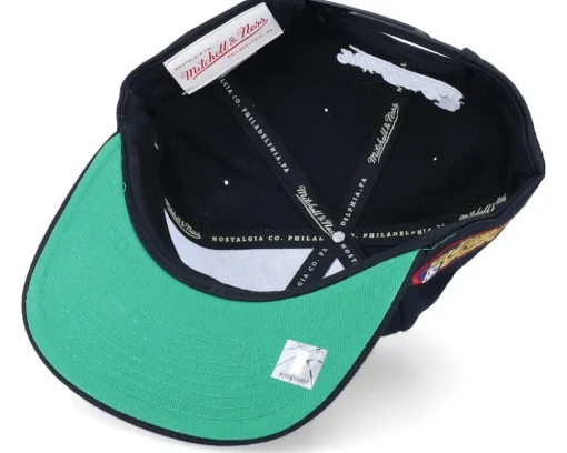 Chicago Bulls Top Spot Black Snapback - Mitchell & Ness